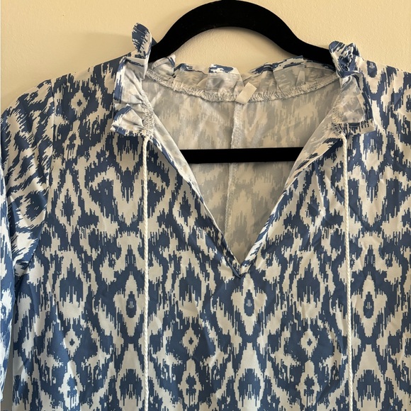 Blue tribal midi dress - Picture 4 of 4